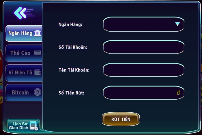 Hướng dẫn rút tiền tại 789club